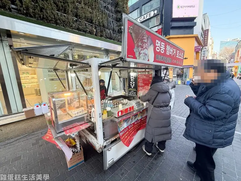 【韓國食記】明洞烤麵包漢堡