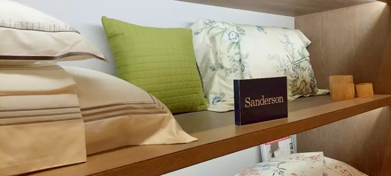 居家生活｜日比家族Sanderson英國皇室御用品牌親膚透氣