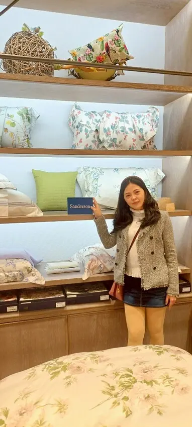 居家生活｜日比家族Sanderson英國皇室御用品牌親膚透氣