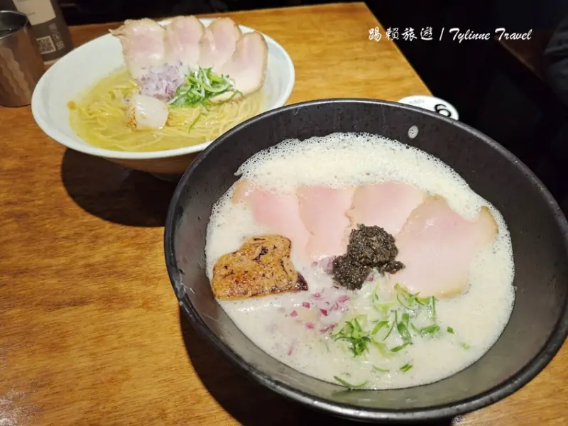 捷運公館站拉麵吃到飽！墨洋拉麵無限加麵吃到飽，激推干貝系 黑松露口味。