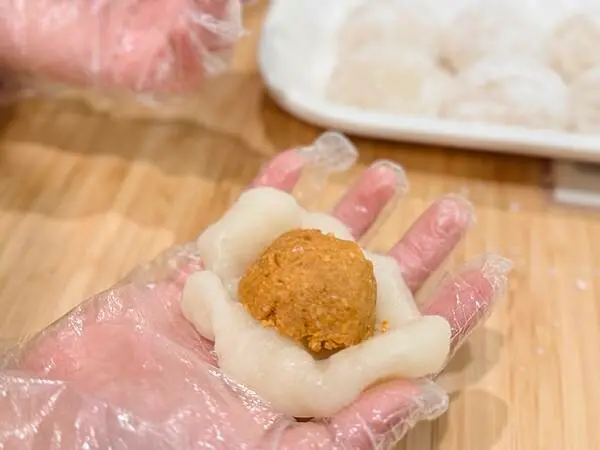 ★宜蘭親子景點推薦★宜蘭礁溪老字號手工麻糬『聯全麻糬』手作概