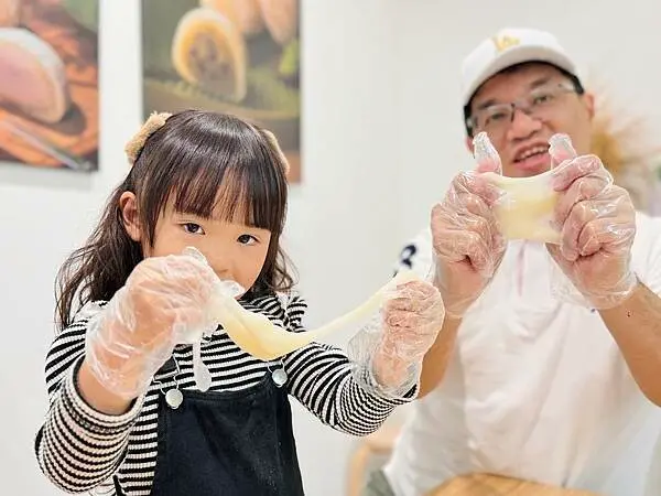 ★宜蘭親子景點推薦★宜蘭礁溪老字號手工麻糬『聯全麻糬』手作概