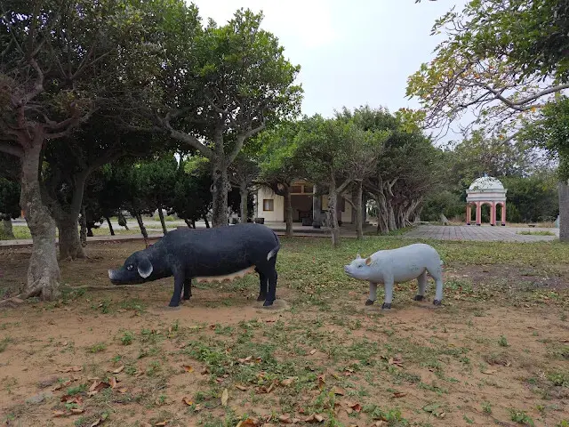 秋茂園 - 十二生肖 - 豬