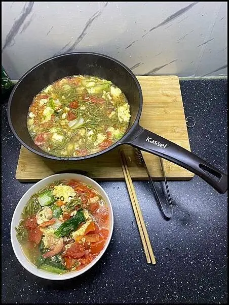 【不沾鍋/好讚鍋推薦】【韓國Kassel 鑽石超導熱不沾輕量