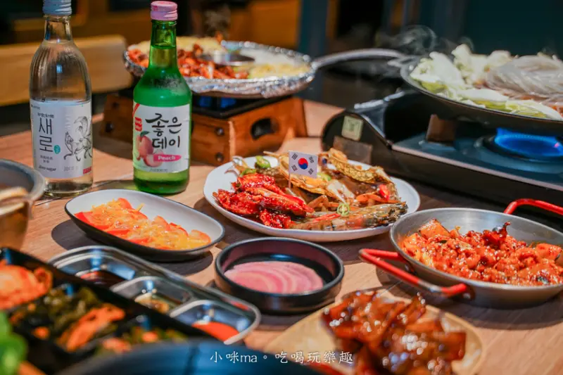 小班韓式烤腸｜全台第一間超道地的烤牛腸、豬腸、醬蟹專賣店，起司雙拼太銷魂啦~(內含菜單)，東區韓式料理