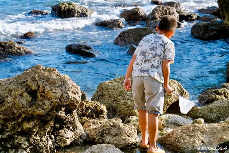 絕美柴山秘境海灘「柴山阿朗壹」，柴山隱藏版看海秘境，柴山秘境