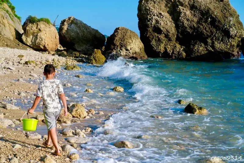 絕美柴山秘境海灘「柴山阿朗壹」，柴山隱藏版看海秘境，柴山秘境