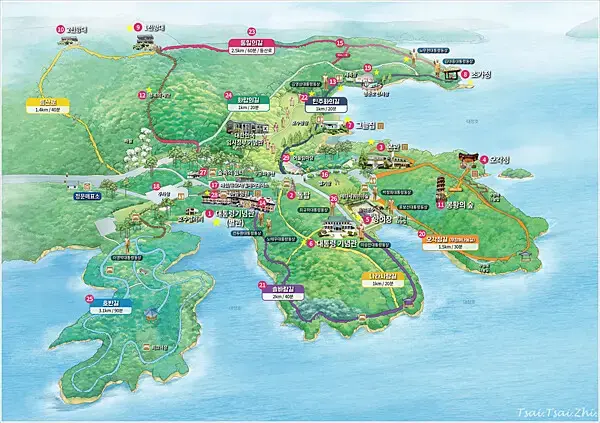 [韓國清州]青南台(청남대) |韓國總統的度假勝地！溫暖的南