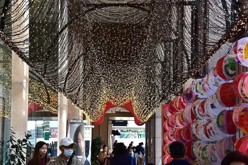 新光三越南西店新年裝置