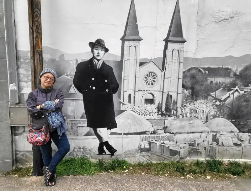 大邱:故宅文化巷弄 李相合壁畫