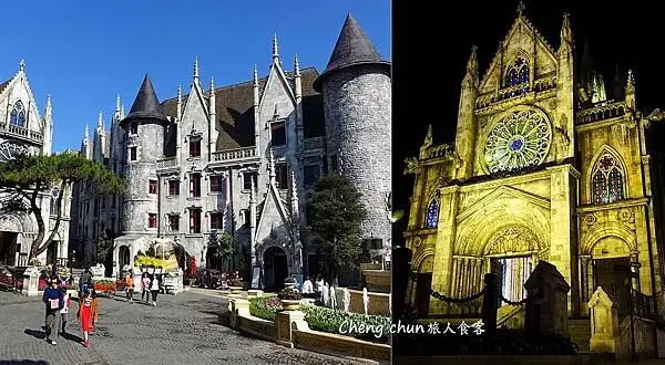 越南峴港巴拿山飯店，歐式古堡Mercure Danang F