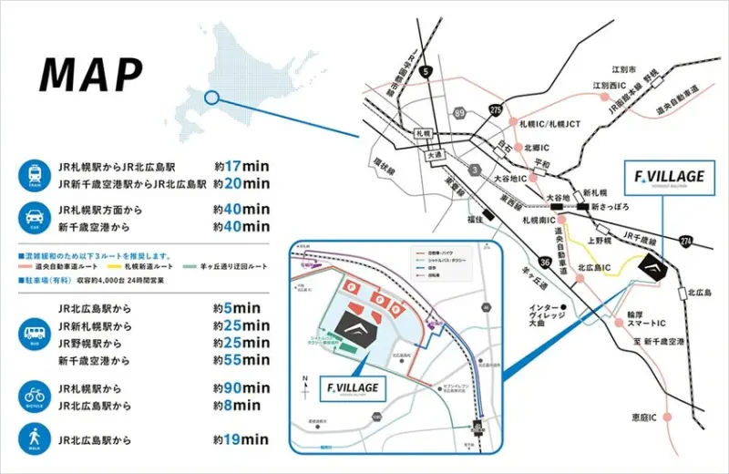最新北海道親子景點！F VILLAGE 超好玩：超高規格的棒