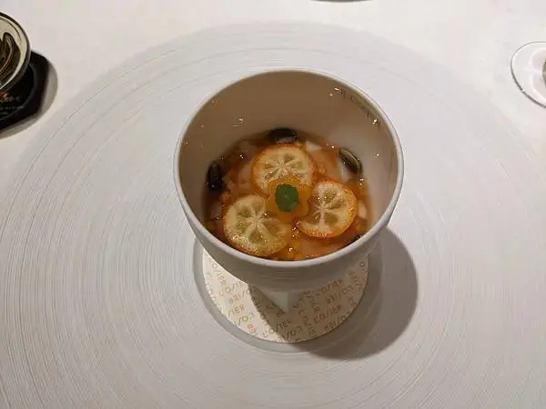 東京米其林三星L’Osier法式料理午間套餐