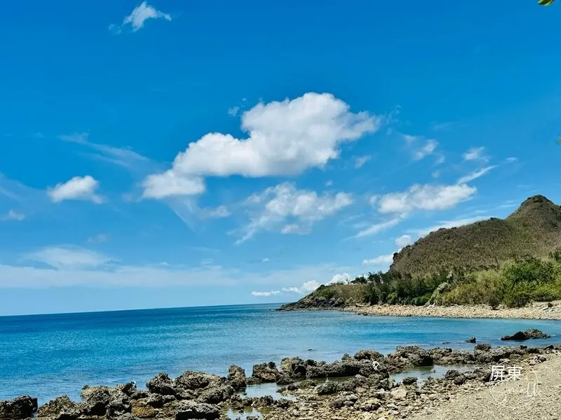 超萌巨型小可愛【看海美術館_怪獸代班】，順遊絕美枋山石礁海岸