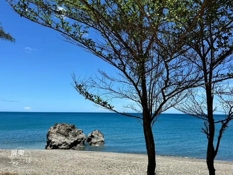 超萌巨型小可愛【看海美術館_怪獸代班】，順遊絕美枋山石礁海岸