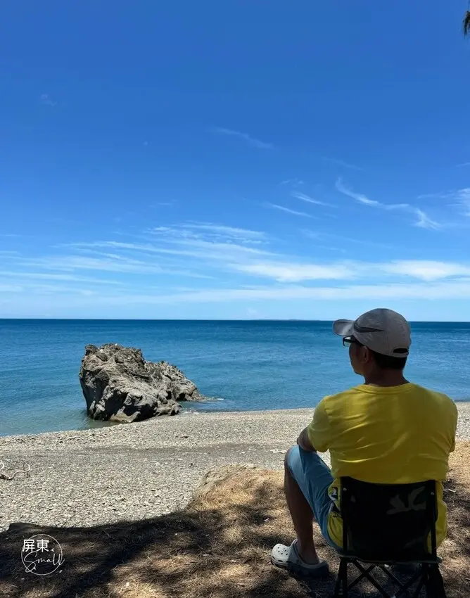 超萌巨型小可愛【看海美術館_怪獸代班】，順遊絕美枋山石礁海岸