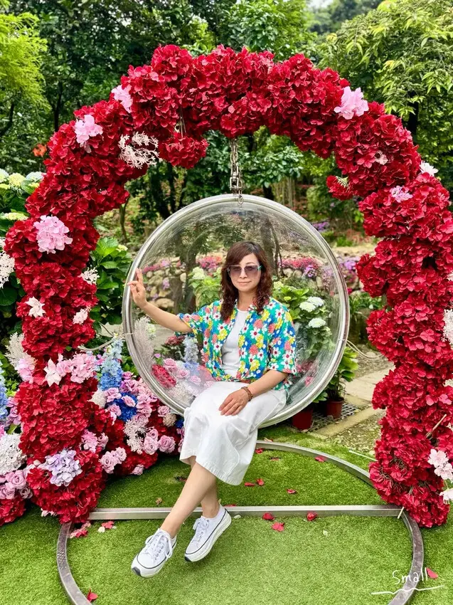 全台最大繡球花田【高家繡球花_萬里第三園區】有夢幻花海與造景