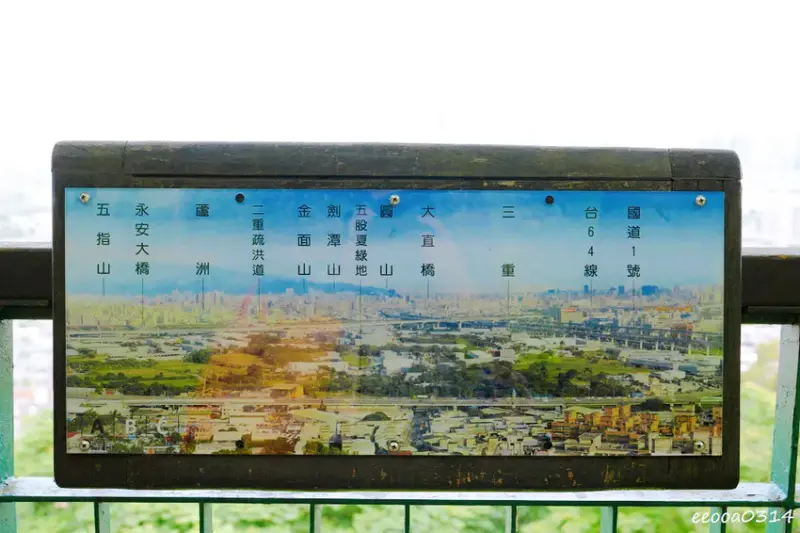 新北五股「水碓觀景公園」森林步道×賞景平台×看飛機! 台北近