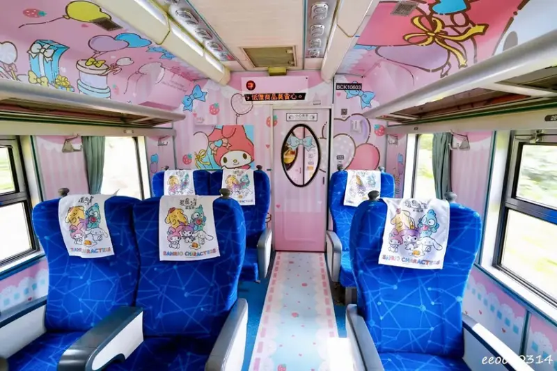 台灣鐵道旅遊∣搭上「環島之星萌旅號」與三麗鷗家族一起環遊台灣