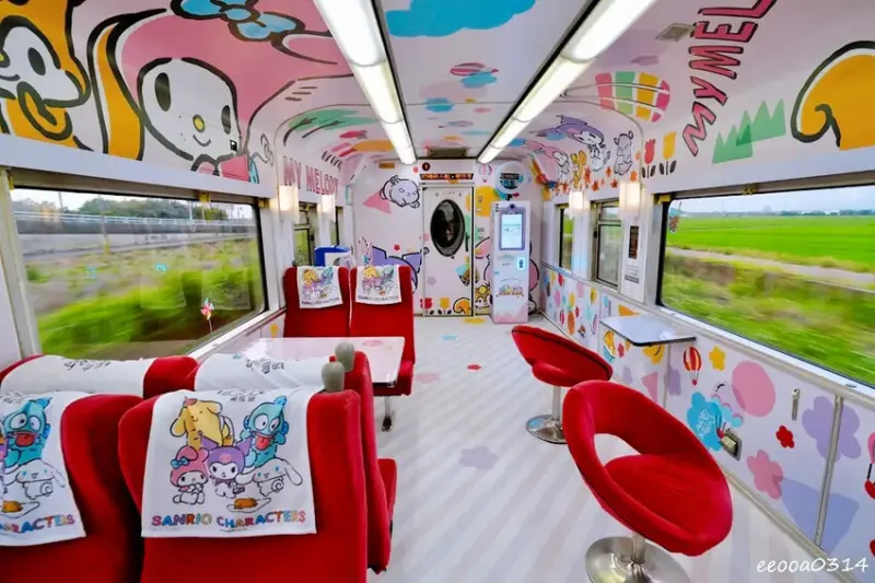 台灣鐵道旅遊∣搭上「環島之星萌旅號」與三麗鷗家族一起環遊台灣