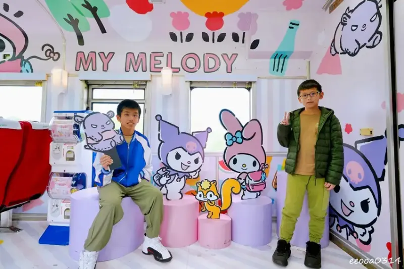 台灣鐵道旅遊∣搭上「環島之星萌旅號」與三麗鷗家族一起環遊台灣