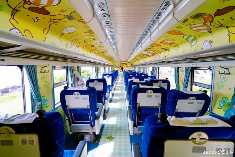 台灣鐵道旅遊∣搭上「環島之星萌旅號」與三麗鷗家族一起環遊台灣