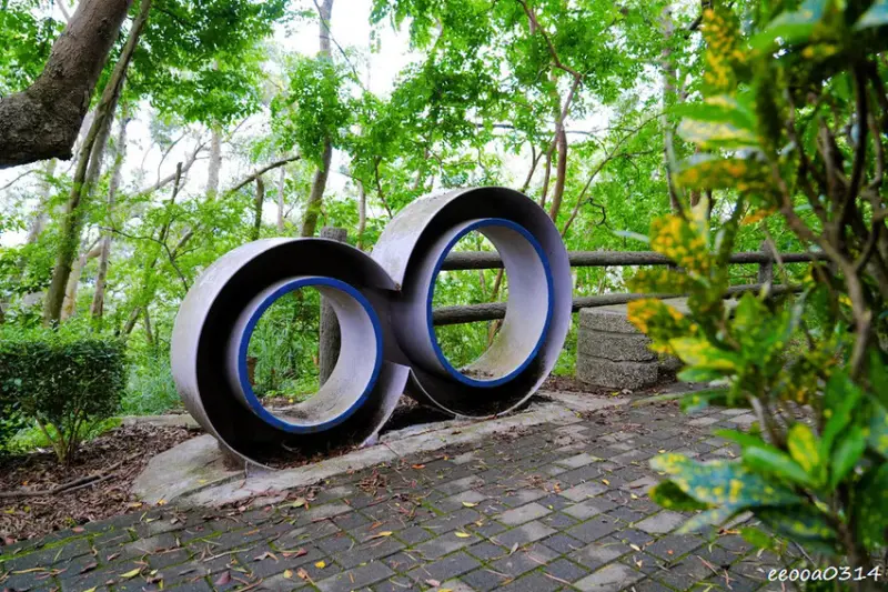 新北五股「水碓觀景公園」森林步道×賞景平台×看飛機! 台北近