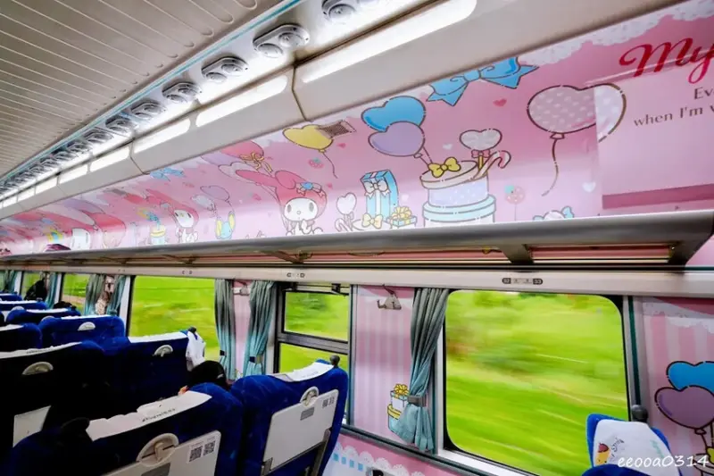 台灣鐵道旅遊∣搭上「環島之星萌旅號」與三麗鷗家族一起環遊台灣