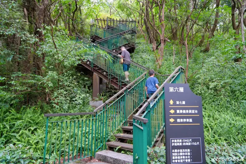 新北五股「水碓觀景公園」森林步道×賞景平台×看飛機! 台北近