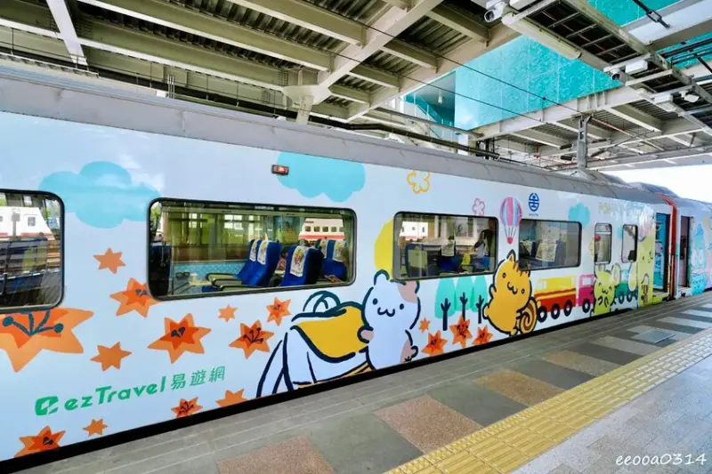 台灣鐵道旅遊∣搭上「環島之星萌旅號」與三麗鷗家族一起環遊台灣