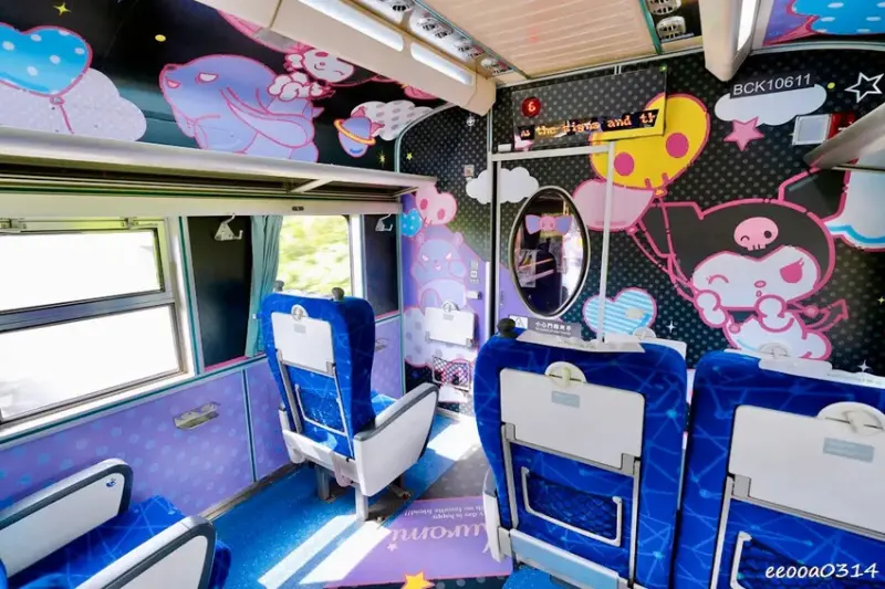 台灣鐵道旅遊∣搭上「環島之星萌旅號」與三麗鷗家族一起環遊台灣