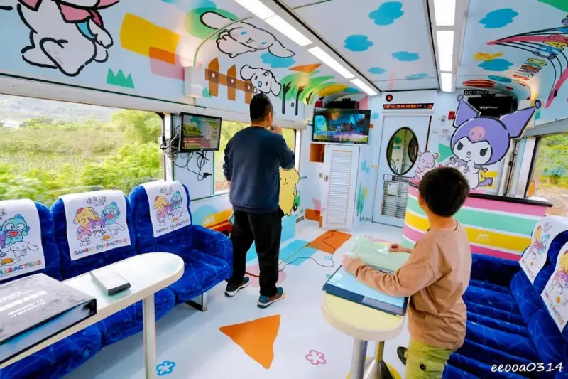 台灣鐵道旅遊∣搭上「環島之星萌旅號」與三麗鷗家族一起環遊台灣