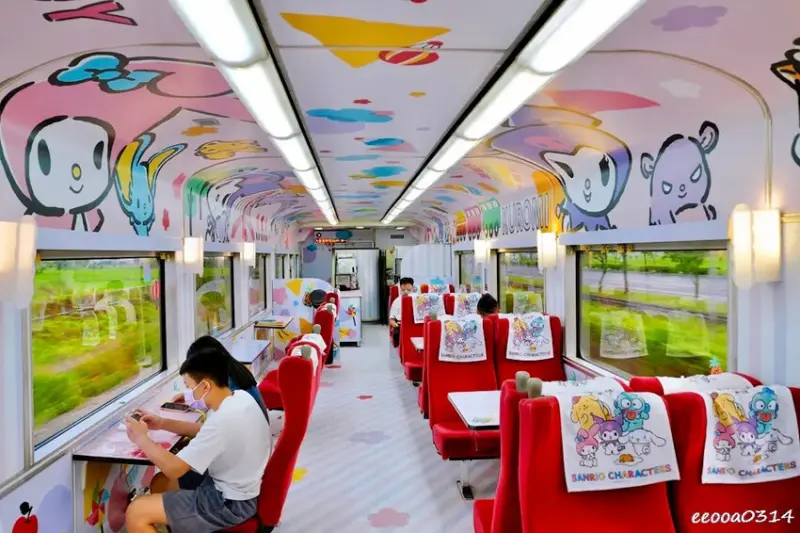台灣鐵道旅遊∣搭上「環島之星萌旅號」與三麗鷗家族一起環遊台灣