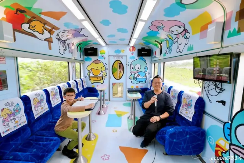 台灣鐵道旅遊∣搭上「環島之星萌旅號」與三麗鷗家族一起環遊台灣