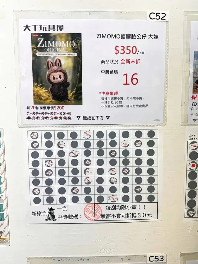 高雄一番賞推薦【大手玩具屋】自製一番賞配率好，一抽就中櫻桃哭