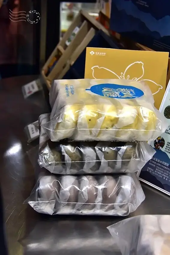 新城村遊客中心:黑糖爆漿包