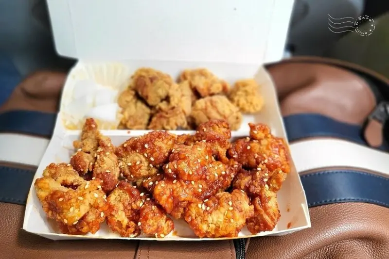 【三清洞韓食龍潭店】半半炸雞