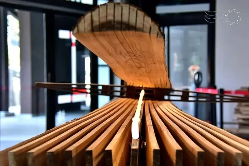 南港瓶蓋工廠台北製造所:杉木