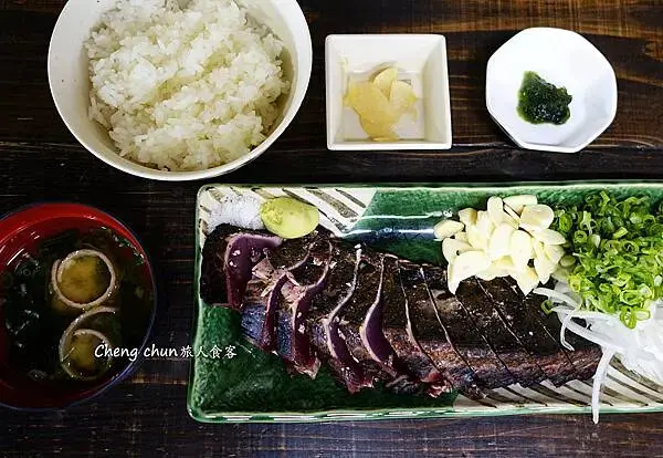 日本高知在地鄉土料理【かつお船】鰹魚、鰻魚苗定食初體驗