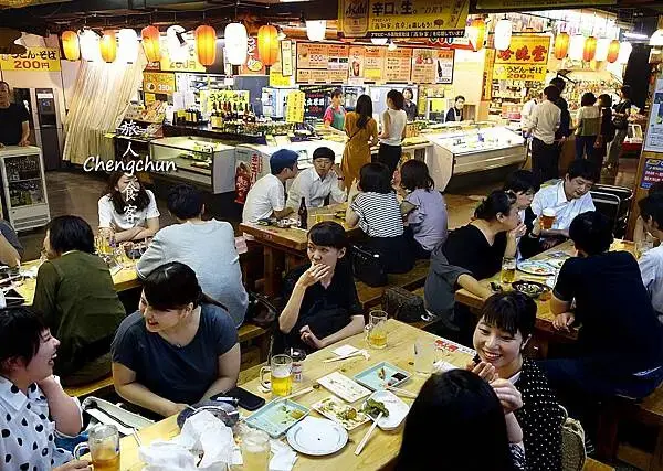 日本四國【ひろめ市場(弘人市場)】高知縣人的大居酒屋 ! 明