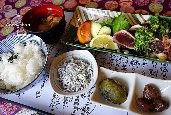 日本高知在地鄉土料理【かつお船】鰹魚、鰻魚苗定食初體驗
