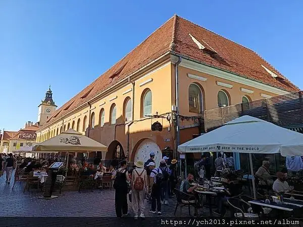 布拉索夫老城區黑教堂與議會廣場Brasov old town