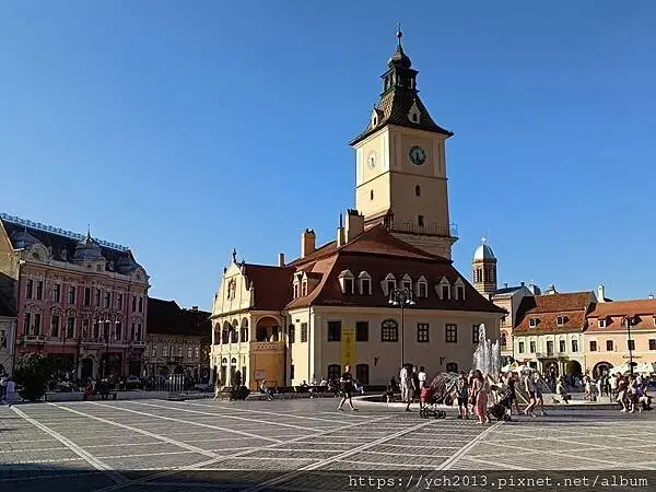 布拉索夫老城區黑教堂與議會廣場Brasov old town