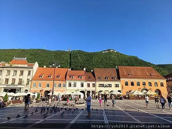 布拉索夫老城區黑教堂與議會廣場Brasov old town