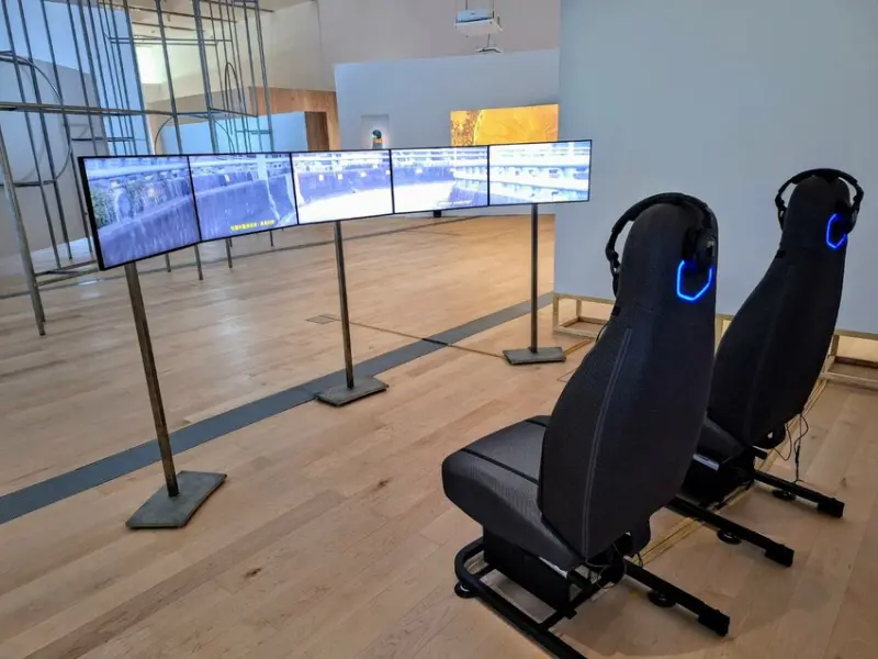 【展覽】「新北市美術館開館」活動、煙火秀、建築光雕秀、市集、