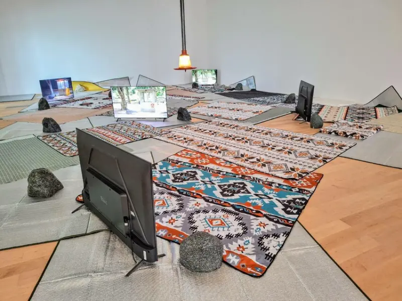 【展覽】「新北市美術館開館」活動、煙火秀、建築光雕秀、市集、