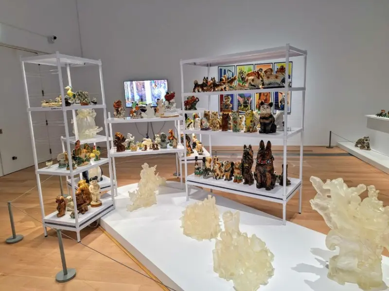 【展覽】「新北市美術館開館」活動、煙火秀、建築光雕秀、市集、