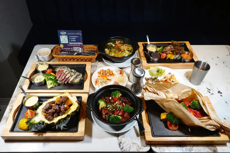 新北市林口區這間餐廳太狂！一邊吃排餐一邊被Live秀戀愛暴擊-芝加哥音樂餐廳，有排餐、自助吧、唐人街系列新菜色挑戰味蕾