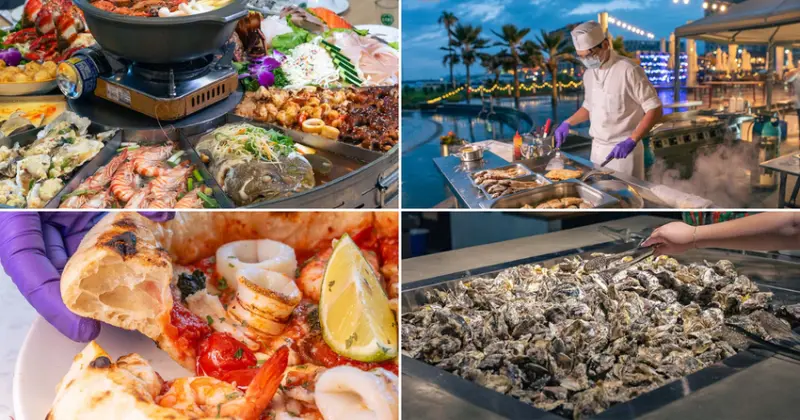 2025澎湖旅遊吃哪間？在地人聚餐、生日慶生都訂哪間餐廳？福朋喜來登最新推出的戶外鐵板燒超cill!