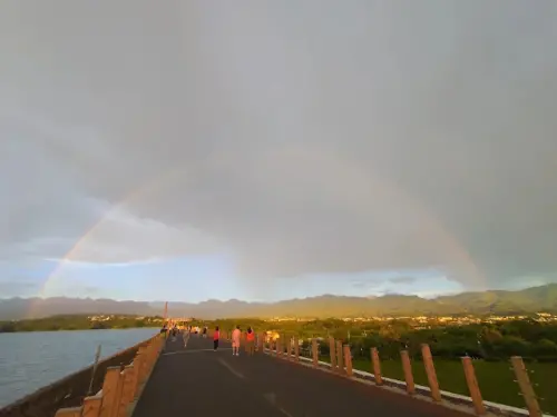 【遊記】「舊地重遊」發現多了一分「守護」，但「記憶」仍是無法找回「兒時失落之物」，仁義潭水庫 - 大漠國渡